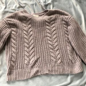 laced sweater